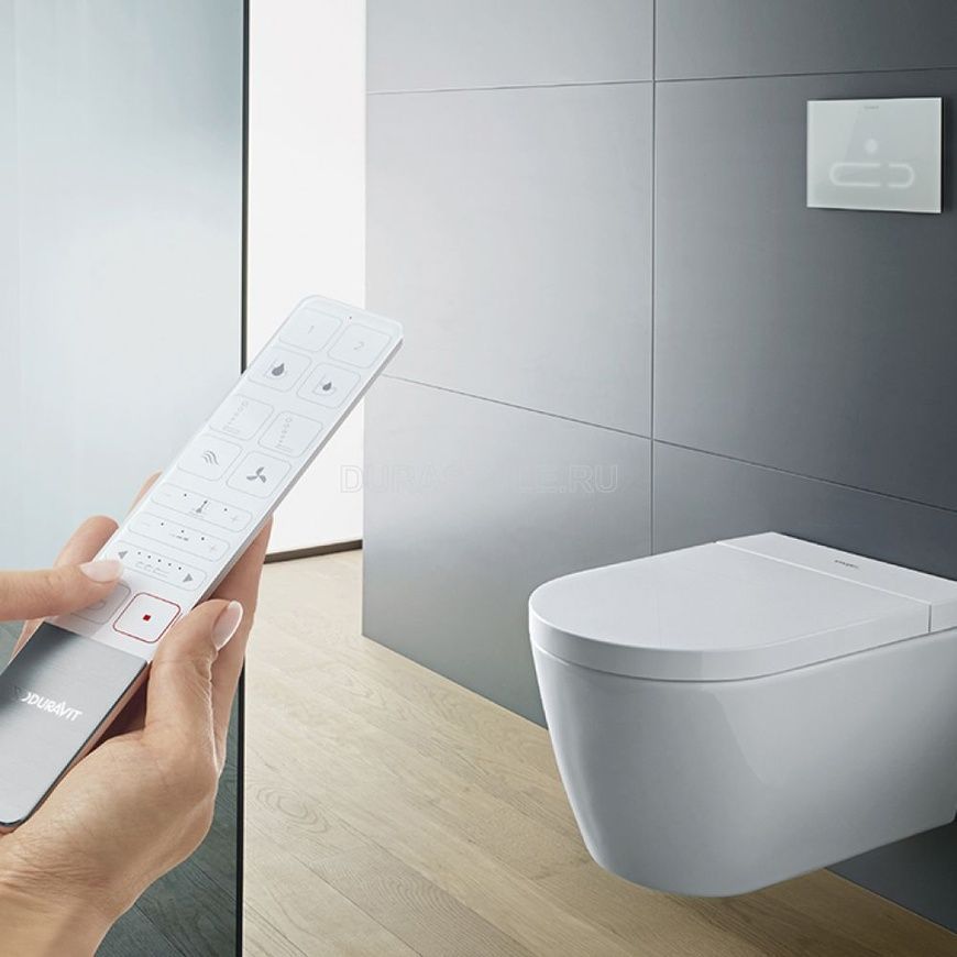 Унітаз підвісний Duravit Me By Starck 2510092000, SensoWash 800006199 фото | La Dushe | Салон меблів і сантехнікаи Ля Душе | Портал для професіоналів | Дизайн інтер'єрів | Персональний сервіс| Професійна консульація | Дизайн проект | Імпорт з Єверопи