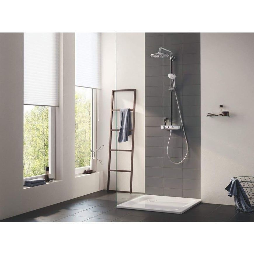 Душова система з термостатом Grohe Euphoria 26509000 63205 фото | La Dushe | Салон меблів і сантехнікаи Ля Душе | Портал для професіоналів | Дизайн інтер'єрів | Персональний сервіс| Професійна консульація | Дизайн проект | Імпорт з Єверопи
