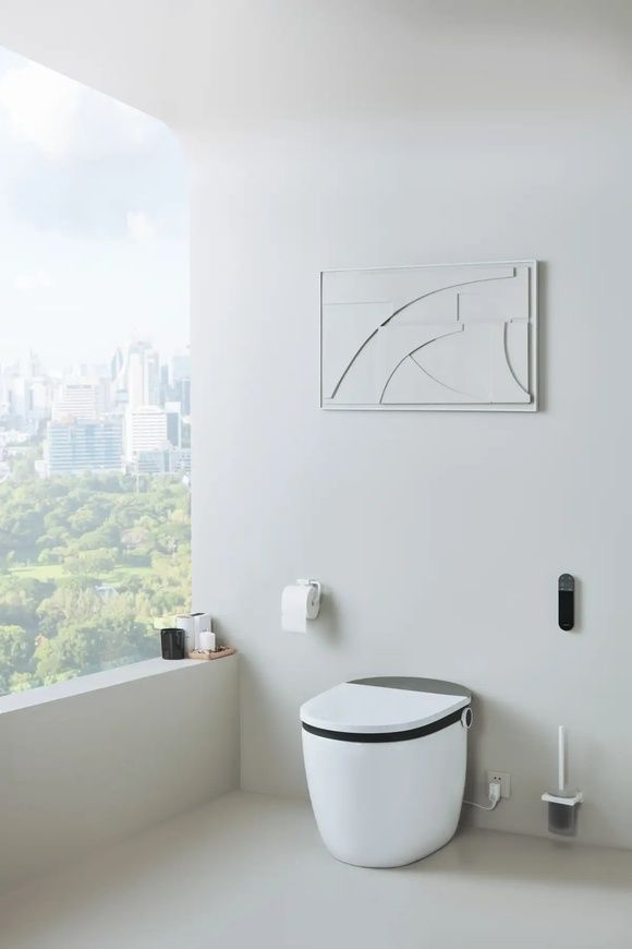 Щітка для унітаза Hansgrohe Addstoris 41752700, білий 81484 фото | La Dushe | Салон меблів і сантехнікаи Ля Душе | Портал для професіоналів | Дизайн інтер'єрів | Персональний сервіс| Професійна консульація | Дизайн проект | Імпорт з Єверопи
