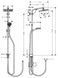 Душевая система без смесителя Hansgrohe Crometta E 27289000, хром 55472 фото 2 | La Dushe | Салон мебели и сантехники Ля Душе | Портал для профессионалов | Дизайн интерьеров | Персональный сервис | Профессиональная консульция |  Дизайн проект | Импорт из Еверопы