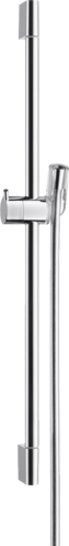 Штанга для душу зі шлангом для душу Hansgrohe Unica 27611000 31215 фото | La Dushe | Салон меблів і сантехнікаи Ля Душе | Портал для професіоналів | Дизайн інтер'єрів | Персональний сервіс| Професійна консульація | Дизайн проект | Імпорт з Єверопи