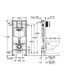 Инсталляция для унитаза пневматическая Grohe Rapid Sl 39449000 95752 фото 2 | La Dushe | Салон мебели и сантехники Ля Душе | Портал для профессионалов | Дизайн интерьеров | Персональный сервис | Профессиональная консульция |  Дизайн проект | Импорт из Еверопы