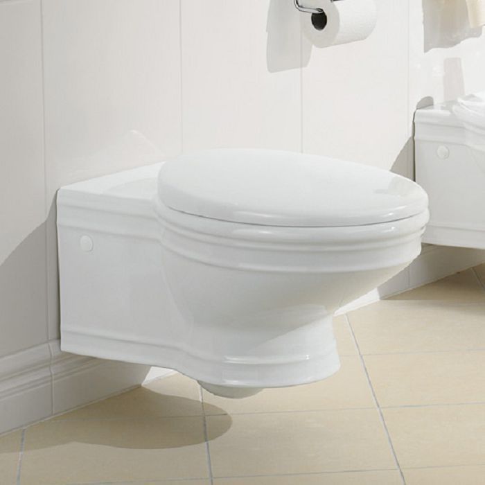 Крышка для унитаза Villeroy & Boch Amadea 881061R1, CeramicPlus, белый 40891 фото | La Dushe | Салон мебели и сантехники Ля Душе | Портал для профессионалов | Дизайн интерьеров | Персональный сервис | Профессиональная консульция |  Дизайн проект | Импорт из Еверопы
