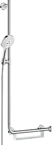 Душевой набор Hansgrohe Raindance Select 26324400, хром с белым 54342 фото | La Dushe | Салон мебели и сантехники Ля Душе | Портал для профессионалов | Дизайн интерьеров | Персональный сервис | Профессиональная консульция |  Дизайн проект | Импорт из Еверопы
