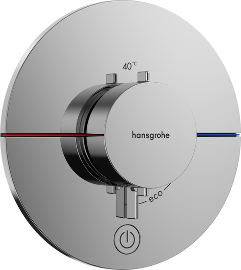 Термостат для душу Hansgrohe Showerselect Comfort S 15562000 800004481 фото | La Dushe | Салон меблів і сантехнікаи Ля Душе | Портал для професіоналів | Дизайн інтер'єрів | Персональний сервіс| Професійна консульація | Дизайн проект | Імпорт з Єверопи