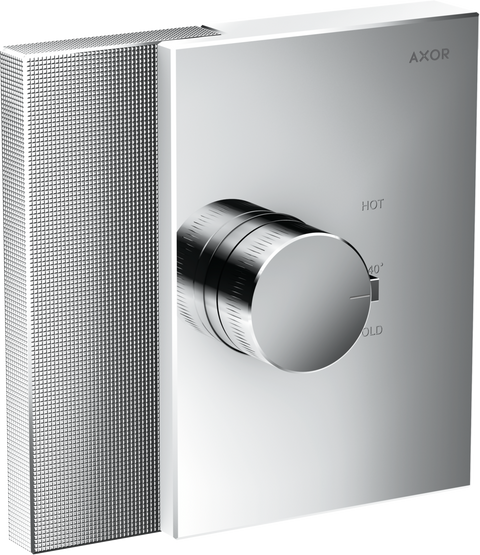Термостат HighFlow Axor Edge 46741000, прихованого монтажу, з алмазним огранюванням 800004763 фото | La Dushe | Салон меблів і сантехнікаи Ля Душе | Портал для професіоналів | Дизайн інтер'єрів | Персональний сервіс| Професійна консульація | Дизайн проект | Імпорт з Єверопи