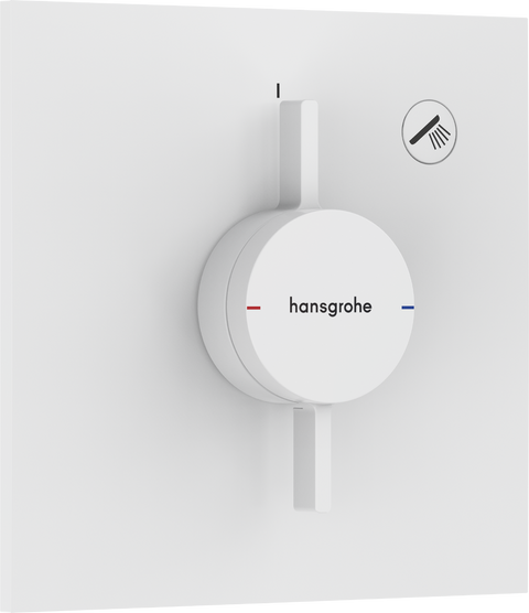 Смеситель для душа скрытого монтажа Hansgrohe Duoturn E 75617700, белый матовый 800003889 фото | La Dushe | Салон мебели и сантехники Ля Душе | Портал для профессионалов | Дизайн интерьеров | Персональный сервис | Профессиональная консульция |  Дизайн проект | Импорт из Еверопы