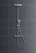 Душова система з термостатом Hansgrohe Vernis Shape 26286000 81667 фото 3 | La Dushe | Салон меблів і сантехнікаи Ля Душе | Портал для професіоналів | Дизайн інтер'єрів | Персональний сервіс| Професійна консульація | Дизайн проект | Імпорт з Єверопи