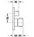 Термостат для ванної прихованого монтажу Duravit C.1 C15200014010 800006149 фото 3 | La Dushe | Салон меблів і сантехнікаи Ля Душе | Портал для професіоналів | Дизайн інтер'єрів | Персональний сервіс| Професійна консульація | Дизайн проект | Імпорт з Єверопи