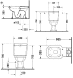 Унітаз підлоговий Duravit 1930 227010000 800006201 фото 3 | La Dushe | Салон меблів і сантехнікаи Ля Душе | Портал для професіоналів | Дизайн інтер'єрів | Персональний сервіс| Професійна консульація | Дизайн проект | Імпорт з Єверопи