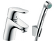 Змішувач для умивальника з гігієнчіним душем Hansgrohe Focus 31926000 26970 фото 1 | La Dushe | Салон меблів і сантехнікаи Ля Душе | Портал для професіоналів | Дизайн інтер'єрів | Персональний сервіс| Професійна консульація | Дизайн проект | Імпорт з Єверопи