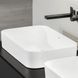 Умивальник на стільницю Villeroy & Boch Finion 414361R1, 60x35, білий 58181 фото 2 | La Dushe | Салон меблів і сантехнікаи Ля Душе | Портал для професіоналів | Дизайн інтер'єрів | Персональний сервіс| Професійна консульація | Дизайн проект | Імпорт з Єверопи