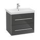 Тумба под раковину Villeroy & Boch Avento A88900B3, черный 800005597 фото 1 | La Dushe | Салон мебели и сантехники Ля Душе | Портал для профессионалов | Дизайн интерьеров | Персональный сервис | Профессиональная консульция |  Дизайн проект | Импорт из Еверопы