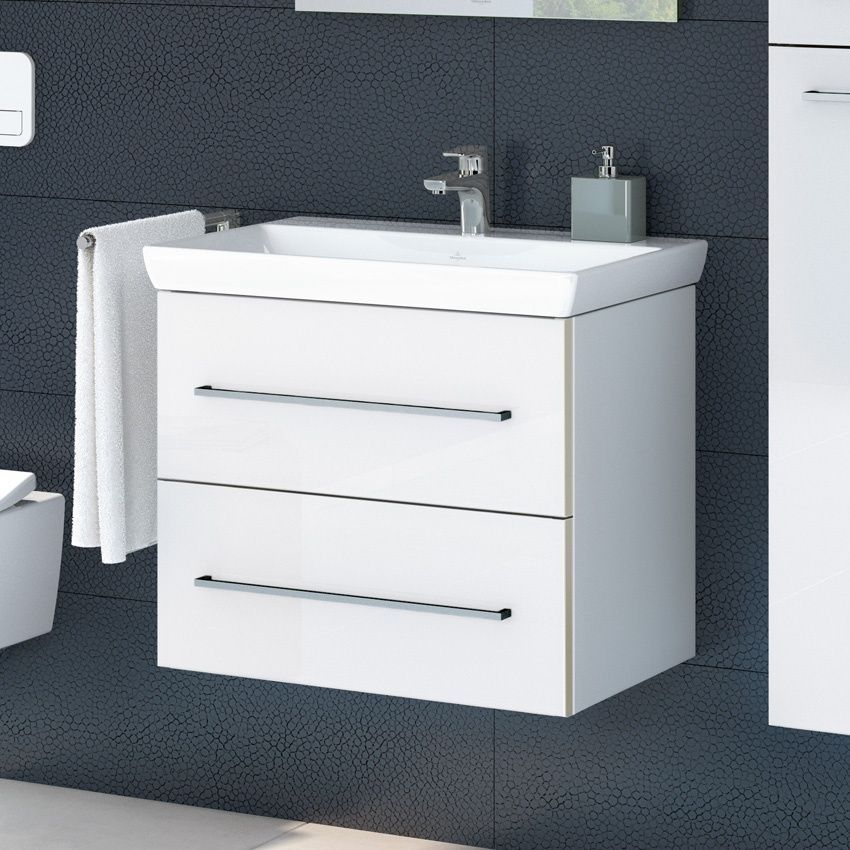 Тумба под раковину Villeroy & Boch Avento A88900B3, черный 800005597 фото | La Dushe | Салон мебели и сантехники Ля Душе | Портал для профессионалов | Дизайн интерьеров | Персональный сервис | Профессиональная консульция |  Дизайн проект | Импорт из Еверопы