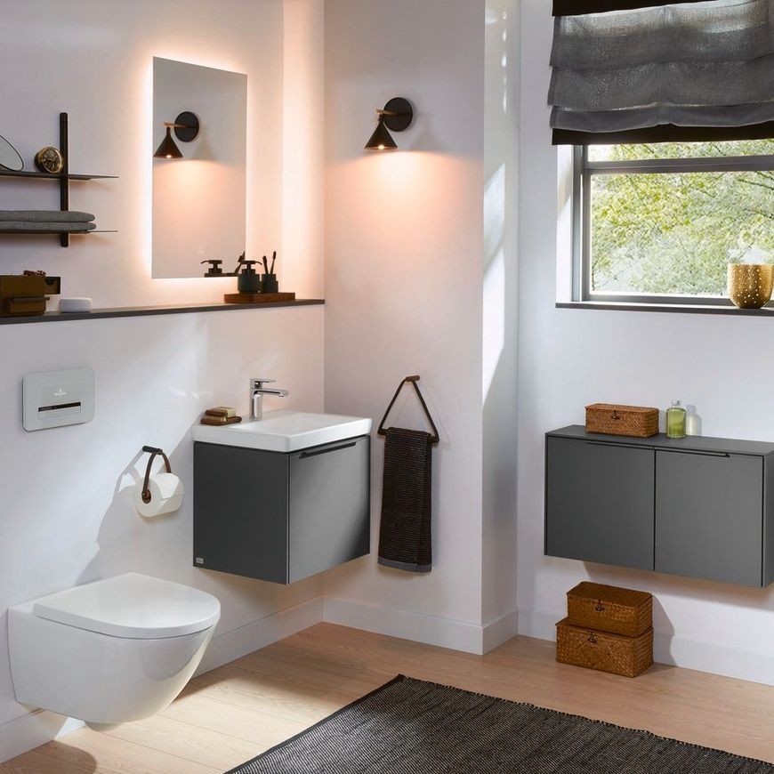 Умывальник подвесной Villeroy & Boch Subway 3.0 4A7058R1, 55x44 см CeramicPlus, белый 800005797 фото | La Dushe | Салон мебели и сантехники Ля Душе | Портал для профессионалов | Дизайн интерьеров | Персональный сервис | Профессиональная консульция |  Дизайн проект | Импорт из Еверопы