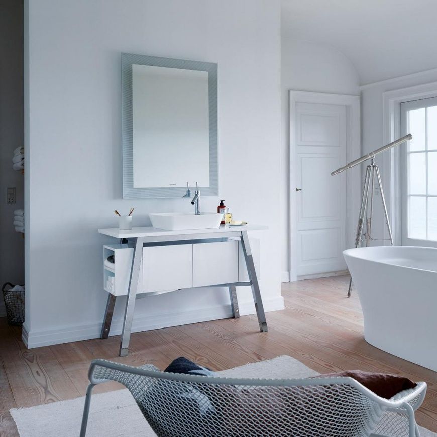 Умывальник на столешницу Duravit Cape Cod 2347550000, 55x40 800005949 фото | La Dushe | Салон мебели и сантехники Ля Душе | Портал для профессионалов | Дизайн интерьеров | Персональный сервис | Профессиональная консульция |  Дизайн проект | Импорт из Еверопы