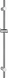 Штанга для душа Hansgrohe Unica 27704000 42135 фото 1 | La Dushe | Салон мебели и сантехники Ля Душе | Портал для профессионалов | Дизайн интерьеров | Персональный сервис | Профессиональная консульция |  Дизайн проект | Импорт из Еверопы