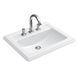 Умивальник підвісний Villeroy & Boch Hommage 710263R1, 63x52,5, білий 26798 фото 1 | La Dushe | Салон меблів і сантехнікаи Ля Душе | Портал для професіоналів | Дизайн інтер'єрів | Персональний сервіс| Професійна консульація | Дизайн проект | Імпорт з Єверопи