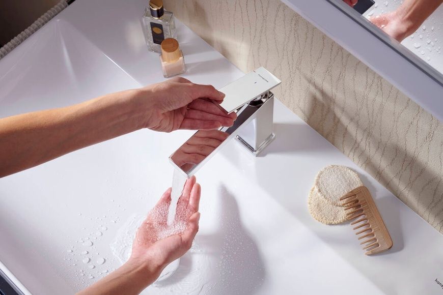 Змішувач для умивальника Hansgrohe Tecturis 73010000 93154 фото | La Dushe | Салон меблів і сантехнікаи Ля Душе | Портал для професіоналів | Дизайн інтер'єрів | Персональний сервіс| Професійна консульація | Дизайн проект | Імпорт з Єверопи
