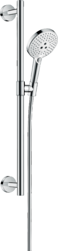 Душевой набор Hansgrohe Raindance Select 26320400, хром с белым 800003740 фото | La Dushe | Салон мебели и сантехники Ля Душе | Портал для профессионалов | Дизайн интерьеров | Персональный сервис | Профессиональная консульция |  Дизайн проект | Импорт из Еверопы