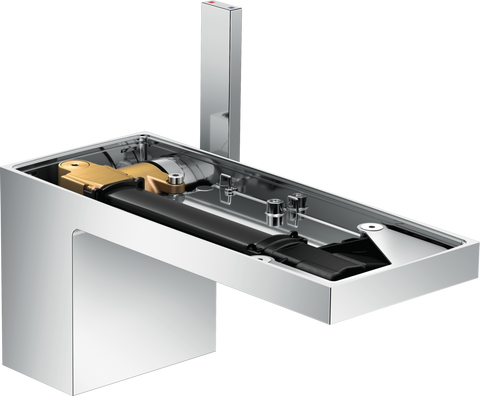 Смеситель для умывальника Axor Myedition 47012000, однорычажный, 70, с донным клапаном Push-Open, без панели 68829 фото | La Dushe | Салон мебели и сантехники Ля Душе | Портал для профессионалов | Дизайн интерьеров | Персональный сервис | Профессиональная консульция |  Дизайн проект | Импорт из Еверопы