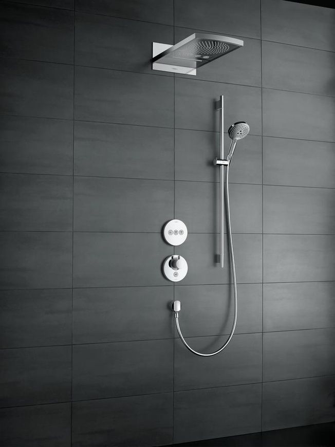 Термостат для душа Hansgrohe Showerselect 15744000 48001 фото | La Dushe | Салон мебели и сантехники Ля Душе | Портал для профессионалов | Дизайн интерьеров | Персональный сервис | Профессиональная консульция |  Дизайн проект | Импорт из Еверопы