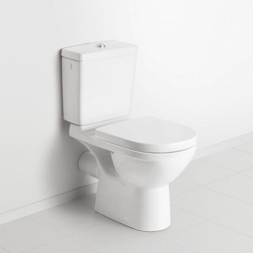 Унітаз підлоговий Villeroy & Boch O.Novo 5661T301 54975 фото | La Dushe | Салон меблів і сантехнікаи Ля Душе | Портал для професіоналів | Дизайн інтер'єрів | Персональний сервіс| Професійна консульація | Дизайн проект | Імпорт з Єверопи