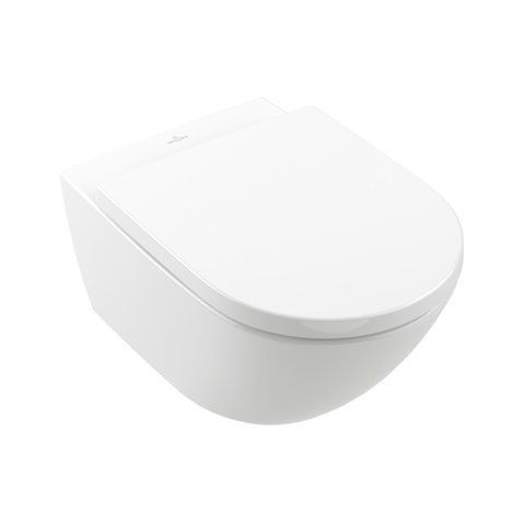 Унитаз с крышкой Villeroy & Boch Subway 3.0 4670TSR1, CeramicPlus, белый глянцевый 800005749 фото | La Dushe | Салон мебели и сантехники Ля Душе | Портал для профессионалов | Дизайн интерьеров | Персональный сервис | Профессиональная консульция |  Дизайн проект | Импорт из Еверопы