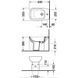 Біде підлогове Duravit D-Code 22381000002 800006203 фото 3 | La Dushe | Салон меблів і сантехнікаи Ля Душе | Портал для професіоналів | Дизайн інтер'єрів | Персональний сервіс| Професійна консульація | Дизайн проект | Імпорт з Єверопи