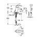 Змішувач для умивальника з гігієнчіним душем Grohe Eurosmart 23124002, хром 51411 фото 2 | La Dushe | Салон меблів і сантехнікаи Ля Душе | Портал для професіоналів | Дизайн інтер'єрів | Персональний сервіс| Професійна консульація | Дизайн проект | Імпорт з Єверопи