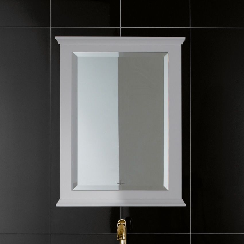 Дзеркало Villeroy & Boch Hommage 85652000, білий 800005850 фото | La Dushe | Салон меблів і сантехнікаи Ля Душе | Портал для професіоналів | Дизайн інтер'єрів | Персональний сервіс| Професійна консульація | Дизайн проект | Імпорт з Єверопи