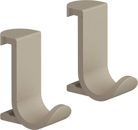 Гачок для рушників на штангу Hansgrohe Wallstoris 28915210, бежевий 800003692 фото | La Dushe | Салон меблів і сантехнікаи Ля Душе | Портал для професіоналів | Дизайн інтер'єрів | Персональний сервіс| Професійна консульація | Дизайн проект | Імпорт з Єверопи