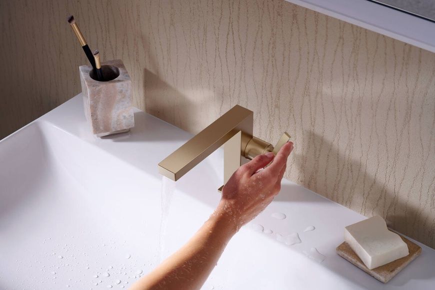 Смеситель для умывальника Hansgrohe Tecturis E 73021000 800004042 фото | La Dushe | Салон мебели и сантехники Ля Душе | Портал для профессионалов | Дизайн интерьеров | Персональный сервис | Профессиональная консульция |  Дизайн проект | Импорт из Еверопы