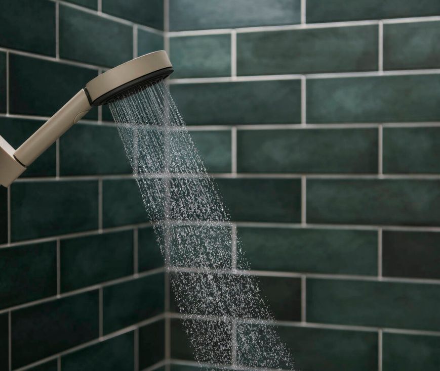 Ручний душ Hansgrohe Pulsify 26077210, бежевий 800004434 фото | La Dushe | Салон меблів і сантехнікаи Ля Душе | Портал для професіоналів | Дизайн інтер'єрів | Персональний сервіс| Професійна консульація | Дизайн проект | Імпорт з Єверопи