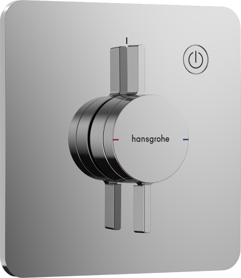 Смеситель для душа скрытого монтажа Hansgrohe Duoturn Q 75614000 800003893 фото | La Dushe | Салон мебели и сантехники Ля Душе | Портал для профессионалов | Дизайн интерьеров | Персональный сервис | Профессиональная консульция |  Дизайн проект | Импорт из Еверопы