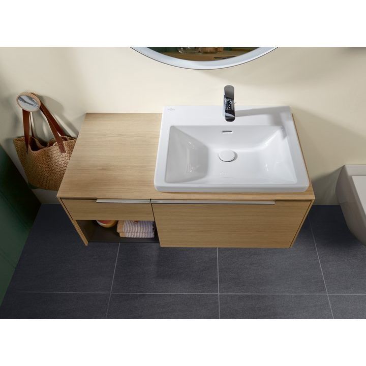 Умывальник накладной Villeroy & Boch Subway 3.0 4A706001, 60 x 47 см, белый 83408 фото | La Dushe | Салон мебели и сантехники Ля Душе | Портал для профессионалов | Дизайн интерьеров | Персональный сервис | Профессиональная консульция |  Дизайн проект | Импорт из Еверопы