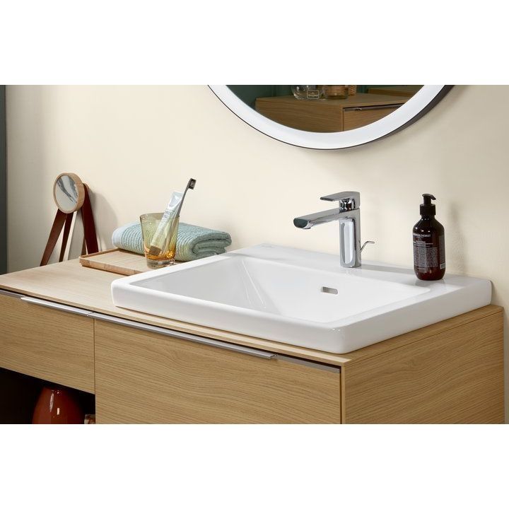 Умывальник накладной Villeroy & Boch Subway 3.0 4A706001, 60 x 47 см, белый 83408 фото | La Dushe | Салон мебели и сантехники Ля Душе | Портал для профессионалов | Дизайн интерьеров | Персональный сервис | Профессиональная консульция |  Дизайн проект | Импорт из Еверопы