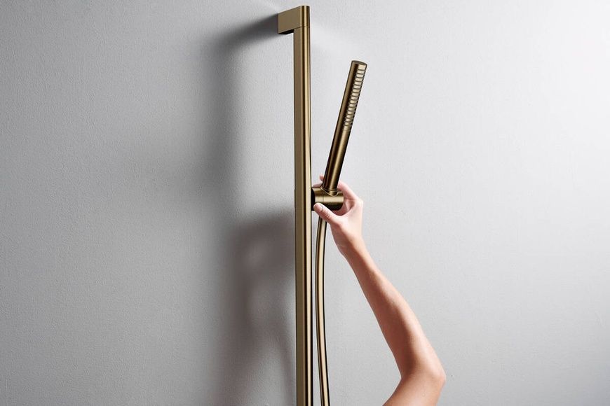 Ручний душ Hansgrohe Pulsify S 24126140, бронза сатин 96595 фото | La Dushe | Салон меблів і сантехнікаи Ля Душе | Портал для професіоналів | Дизайн інтер'єрів | Персональний сервіс| Професійна консульація | Дизайн проект | Імпорт з Єверопи