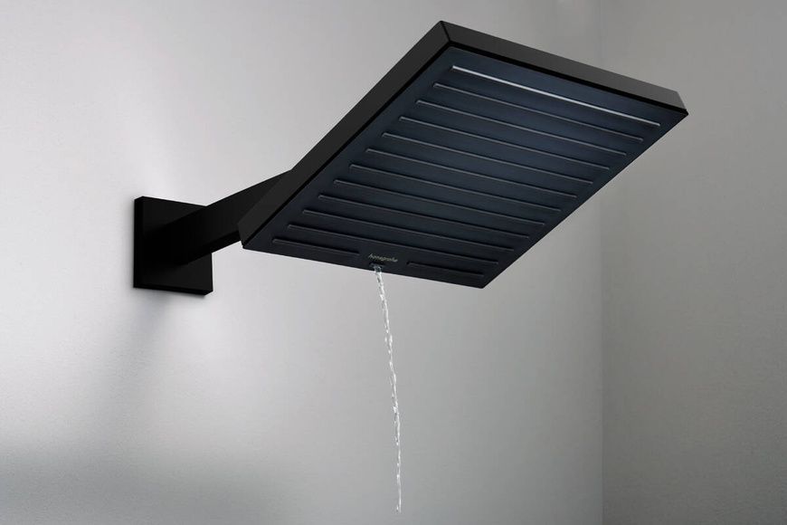 Кронштейн верхнього душу Hansgrohe 24337670, чорний матовий 92858 фото | La Dushe | Салон меблів і сантехнікаи Ля Душе | Портал для професіоналів | Дизайн інтер'єрів | Персональний сервіс| Професійна консульація | Дизайн проект | Імпорт з Єверопи