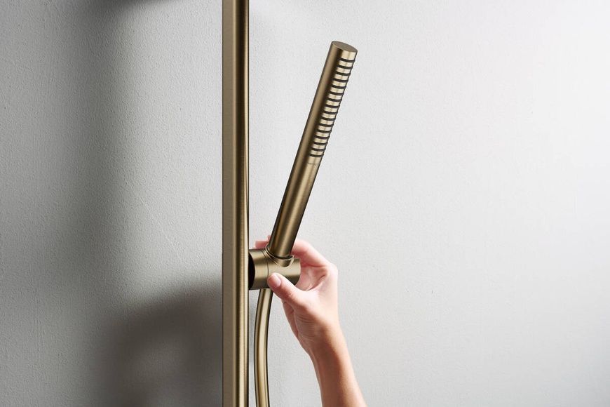 Ручний душ Hansgrohe Pulsify S 24126140, бронза сатин 96595 фото | La Dushe | Салон меблів і сантехнікаи Ля Душе | Портал для професіоналів | Дизайн інтер'єрів | Персональний сервіс| Професійна консульація | Дизайн проект | Імпорт з Єверопи