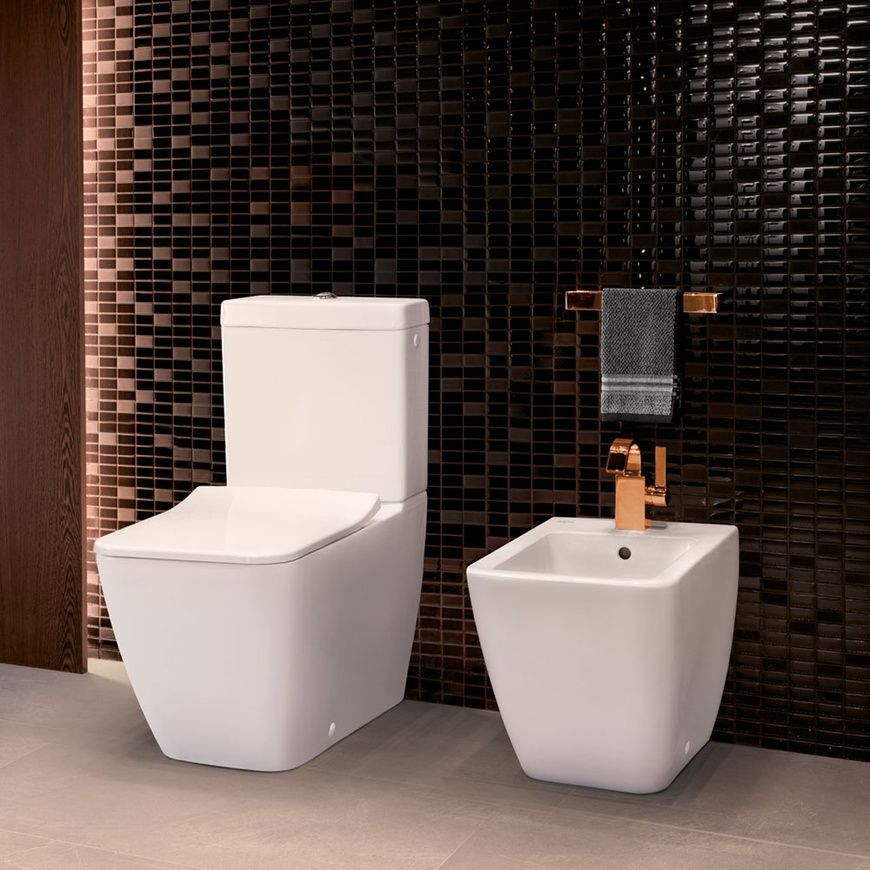 Унітаз-компакт Villeroy & Boch Venticello 4612R001, Rimless, білий 68849 фото | La Dushe | Салон меблів і сантехнікаи Ля Душе | Портал для професіоналів | Дизайн інтер'єрів | Персональний сервіс| Професійна консульація | Дизайн проект | Імпорт з Єверопи