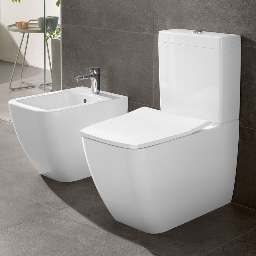 Унітаз-компакт Villeroy & Boch Venticello 4612R001, Rimless, білий 68849 фото | La Dushe | Салон меблів і сантехнікаи Ля Душе | Портал для професіоналів | Дизайн інтер'єрів | Персональний сервіс| Професійна консульація | Дизайн проект | Імпорт з Єверопи