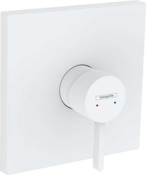 Смеситель для душа скрытого монтажа Hansgrohe Finoris 76615700, белый матовый 96582 фото | La Dushe | Салон мебели и сантехники Ля Душе | Портал для профессионалов | Дизайн интерьеров | Персональный сервис | Профессиональная консульция |  Дизайн проект | Импорт из Еверопы
