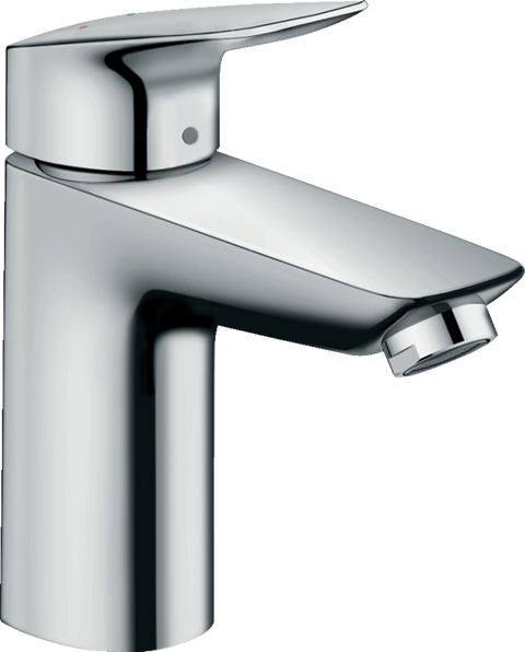 Смеситель для умывальника со сливным набором Hansgrohe Logis 71104000 54094 фото | La Dushe | Салон мебели и сантехники Ля Душе | Портал для профессионалов | Дизайн интерьеров | Персональный сервис | Профессиональная консульция |  Дизайн проект | Импорт из Еверопы