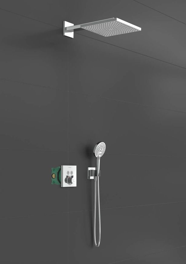Душевая система с термостатом Hansgrohe Raindance E 27952000 84769 фото | La Dushe | Салон мебели и сантехники Ля Душе | Портал для профессионалов | Дизайн интерьеров | Персональный сервис | Профессиональная консульция |  Дизайн проект | Импорт из Еверопы