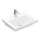 Умивальник підвісний Villeroy & Boch Subway 3.0 4A70F5RW, 55x44 см CeramicPlus, білий 800005802 фото 1 | La Dushe | Салон меблів і сантехнікаи Ля Душе | Портал для професіоналів | Дизайн інтер'єрів | Персональний сервіс| Професійна консульація | Дизайн проект | Імпорт з Єверопи