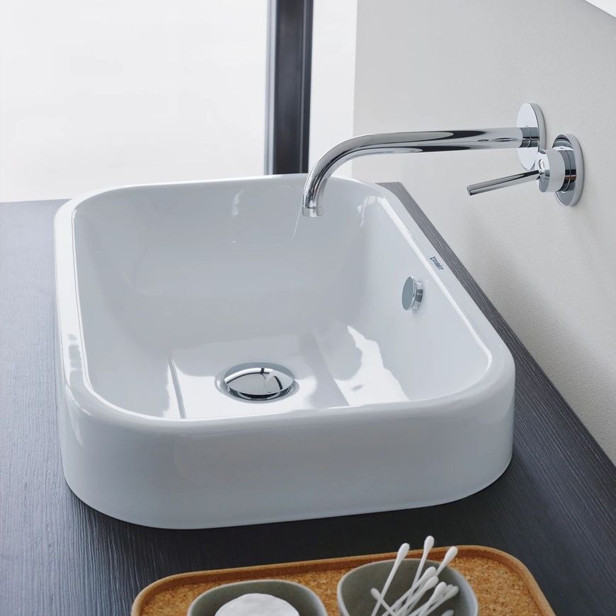 Умивальник Duravit Happy D.2 2314600000, 60х40см 800005954 фото | La Dushe | Салон меблів і сантехнікаи Ля Душе | Портал для професіоналів | Дизайн інтер'єрів | Персональний сервіс| Професійна консульація | Дизайн проект | Імпорт з Єверопи