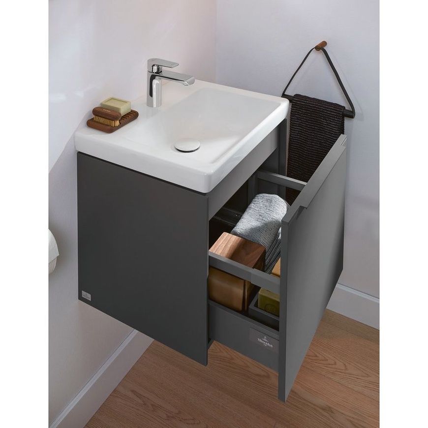 Умивальник підвісний Villeroy & Boch Subway 3.0 4A70F5RW, 55x44 см CeramicPlus, білий 800005802 фото | La Dushe | Салон меблів і сантехнікаи Ля Душе | Портал для професіоналів | Дизайн інтер'єрів | Персональний сервіс| Професійна консульація | Дизайн проект | Імпорт з Єверопи