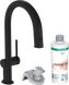 Змішувач для кухонної мийки Hansgrohe Aqittura M91 76800670, чорний матовий 800003946 фото 1 | La Dushe | Салон меблів і сантехнікаи Ля Душе | Портал для професіоналів | Дизайн інтер'єрів | Персональний сервіс| Професійна консульація | Дизайн проект | Імпорт з Єверопи