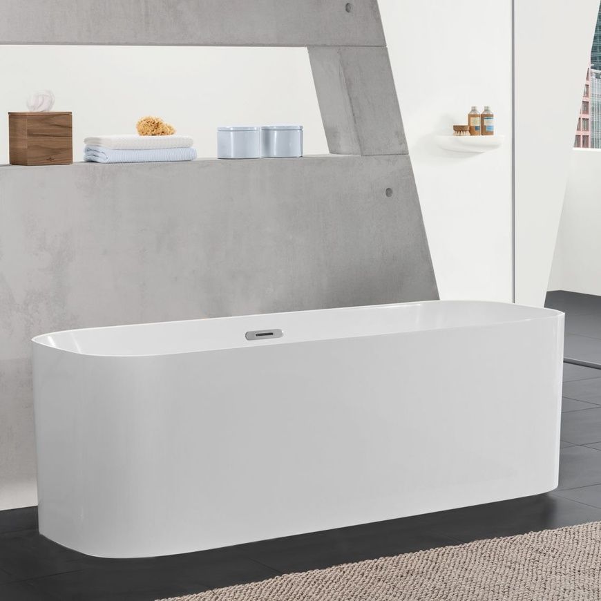 Ванна кварилова Villeroy & Boch Finion UBQ177FIN7N100V401, з наповненням через перелив, білий глянсовий 800005753 фото | La Dushe | Салон меблів і сантехнікаи Ля Душе | Портал для професіоналів | Дизайн інтер'єрів | Персональний сервіс| Професійна консульація | Дизайн проект | Імпорт з Єверопи